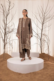 Lakhany Embroidered Cashmi Wool Unstitched 3Pc Suit LG-UB-0193