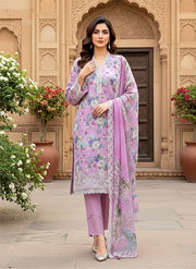 Lakhany Summer Essentials Embroidered Lawn Unstitched 3Pc Suit LG-UB-0271