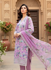 Lakhany Summer Essentials Embroidered Lawn Unstitched 3Pc Suit LG-UB-0271