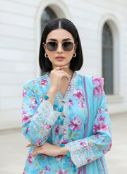 Lakhany Komal Embroidered Lawn Unstitched 3Pc Suit LG-UB-0339
