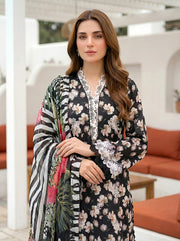 Lakhany Komal Vol-02 Embroidered Lawn Unstitched 3Pc Suit LG-UB-0353