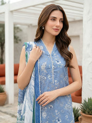 Lakhany Komal Vol-02 Embroidered Lawn Unstitched 3Pc Suit LG-UB-0360