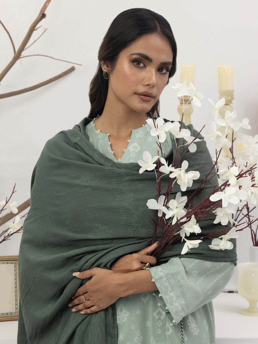 Lakhany by LSM Pashmina Printed Unstitched 3Pc Suit LG-ZH-0071-B