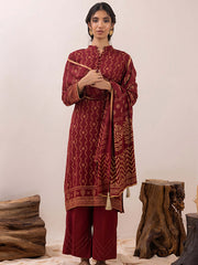 Lakhany Pashmina Printed Unstitched 3 Piece Suit LG-ZH-0094-B