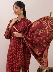 Lakhany Pashmina Printed Unstitched 3 Piece Suit LG-ZH-0094-B