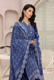 Lakhany Dareechay Embroidered Pashmina Unstitched 3Pc Suit LG-ZH-0101