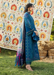Sadaf Fawad Khan Siraa Embroidered Lawn Unstitched 3Pc Suit D06-A LIANA