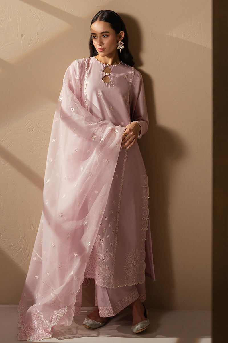 Cross Stitch Mahiri Embroidered Lawn Unstitched 3Pc Suit D-03 Lilac Crove