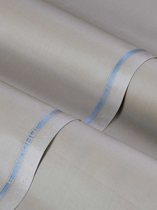DYNASTY Shan-e-Mughal Latha For Men Unstitched Suite - Lint