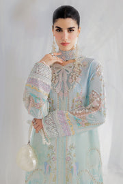 Qalamkar Luxe Silk Unstitched Embroidered 3Pc Suit LK-01 KEEVA