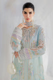 Qalamkar Luxe Silk Unstitched Embroidered 3Pc Suit LK-01 KEEVA