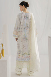 Qalamkar Luxe Silk Unstitched Embroidered 3Pc Suit LK-02 ROISIN