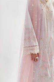 Qalamkar Luxe Silk Unstitched Embroidered 3Pc Suit LK-04 MARLENE