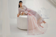 Qalamkar Luxe Silk Unstitched Embroidered 3Pc Suit LK-04 MARLENE
