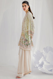 Qalamkar Luxe Silk Unstitched Embroidered 2Pc Suit LK-05 ELSA