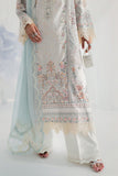 Qalamkar Luxe Silk Unstitched Embroidered 3Pc Suit LK-06 NELE