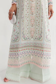 Qalamkar Luxe Silk Unstitched Embroidered 3Pc Suit LK-07 IDA