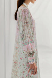 Qalamkar Luxe Silk Unstitched Embroidered 3Pc Suit LK-07 IDA