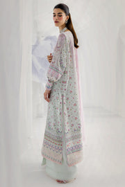 Qalamkar Luxe Silk Unstitched Embroidered 3Pc Suit LK-07 IDA