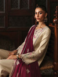 Qalamkar Qlinekari Embroidered Linen Unstitched 3Pc Suit LM-01 FAYE