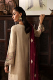 Qalamkar Qlinekari Embroidered Linen Unstitched 3Pc Suit LM-01 FAYE