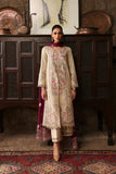 Qalamkar Qlinekari Embroidered Linen Unstitched 3Pc Suit LM-01 FAYE