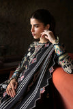 Qalamkar Qlinekari Embroidered Linen Unstitched 3Pc Suit LM-02 RIA