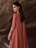 Qalamkar Qlinekari Embroidered Linen Unstitched 3Pc Suit LM-03 LUAN