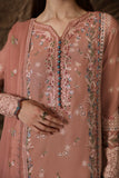 Qalamkar Qlinekari Embroidered Linen Unstitched 3Pc Suit LM-03 LUAN