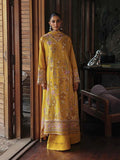 Qalamkar Qlinekari Embroidered Linen Unstitched 3Pc Suit LM-04 SINSEAD