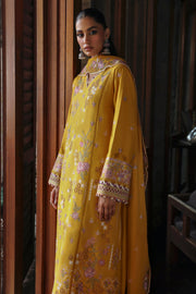 Qalamkar Qlinekari Embroidered Linen Unstitched 3Pc Suit LM-04 SINSEAD