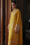 Qalamkar Qlinekari Embroidered Linen Unstitched 3Pc Suit LM-04 SINSEAD