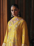 Qalamkar Qlinekari Embroidered Linen Unstitched 3Pc Suit LM-04 SINSEAD