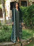 Qalamkar Qlinekari Embroidered Linen Unstitched 3Pc Suit LM-05 AILIS