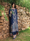 Qalamkar Qlinekari Embroidered Linen Unstitched 3Pc Suit LM-06 CADHLA