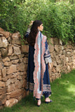 Qalamkar Qlinekari Embroidered Linen Unstitched 3Pc Suit LM-06 CADHLA