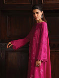 Qalamkar Qlinekari Embroidered Linen Unstitched 3Pc Suit LM-07 NEESA