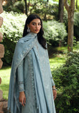 Qalamkar Qlinekari Embroidered Linen Unstitched 3Pc Suit LM-08 NEALA