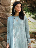 Qalamkar Qlinekari Embroidered Linen Unstitched 3Pc Suit LM-08 NEALA