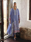 Qalamkar Qlinekari Embroidered Linen Unstitched 3Pc Suit LM-09 LORNA