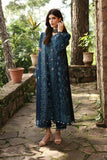 Qalamkar Qlinekari Embroidered Linen Unstitched 3Pc Suit LM-10 TULA