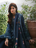 Qalamkar Qlinekari Embroidered Linen Unstitched 3Pc Suit LM-10 TULA