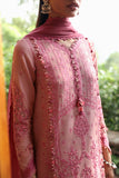 Qalamkar Qlinekari Embroidered Linen Unstitched 3Pc Suit LM-12 KEIRA