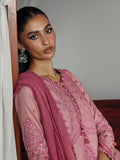 Qalamkar Qlinekari Embroidered Linen Unstitched 3Pc Suit LM-12 KEIRA