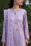 Qalamkar Qlinekari Embroidered Linen Unstitched 3Pc Suit LM-14 MAEVE