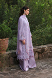 Qalamkar Qlinekari Embroidered Linen Unstitched 3Pc Suit LM-14 MAEVE