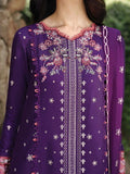 Qalamkar Qlinekari Embroidered Linen Unstitched 3Pc Suit LM-15 EIMERA