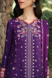 Qalamkar Qlinekari Embroidered Linen Unstitched 3Pc Suit LM-15 EIMERA