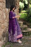 Qalamkar Qlinekari Embroidered Linen Unstitched 3Pc Suit LM-15 EIMERA