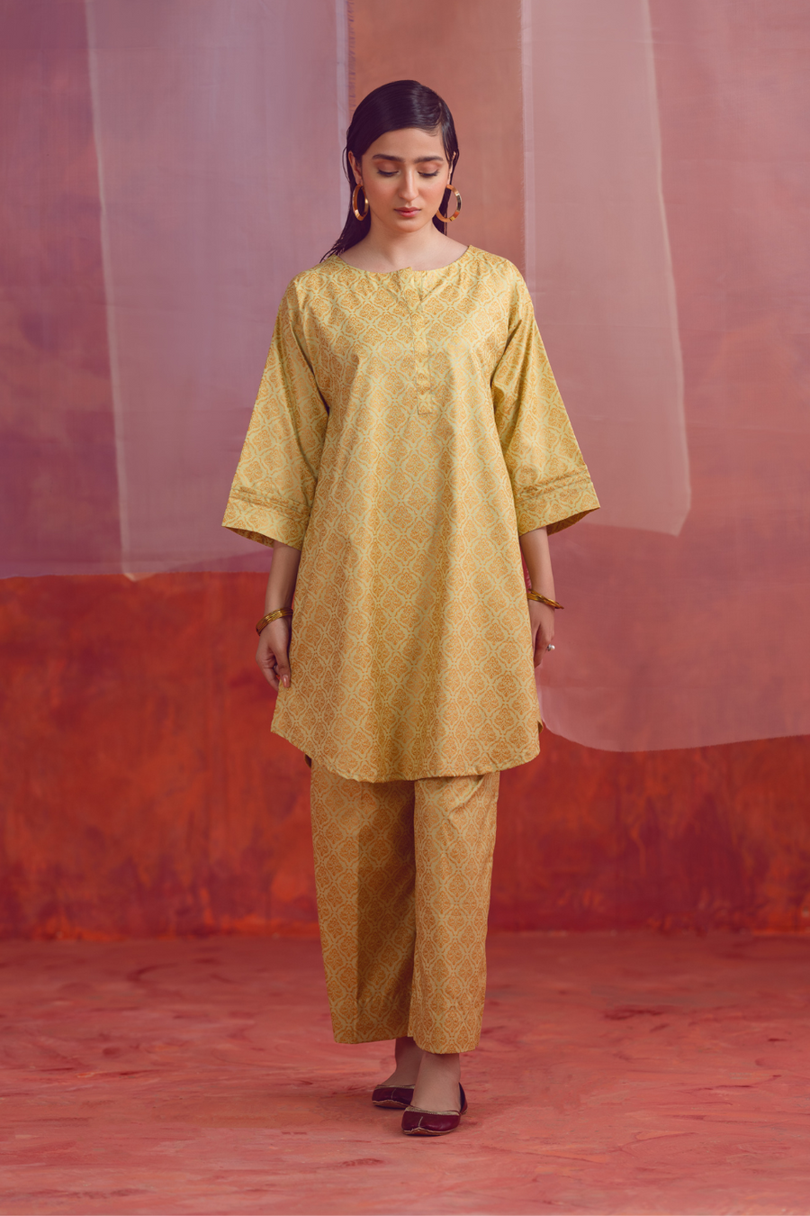 Ittehad Textiles Paste Printed Linen Unstitched 2Pc Suit PP-2P-LNP-004